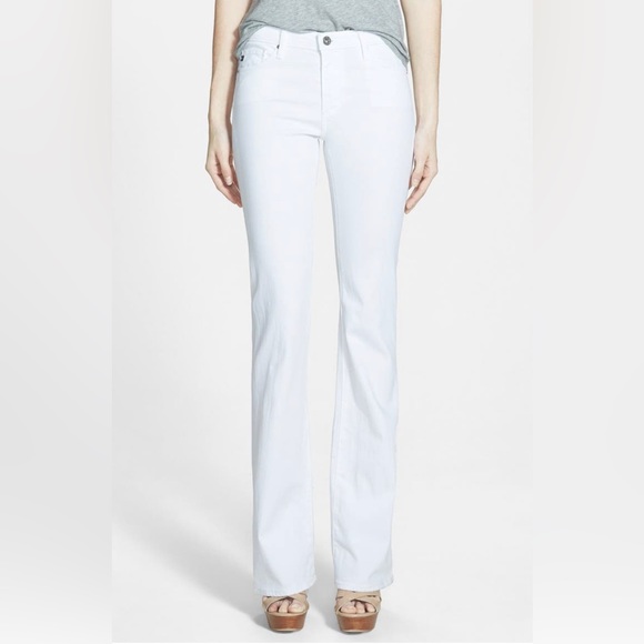 AG White Angel Flare Pants - Size 32 - Picture 3 of 7